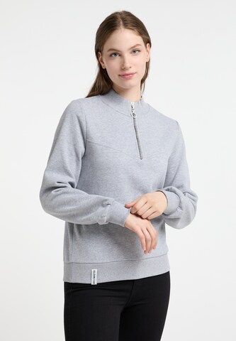 DreiMaster Maritim Sweatshirt in Grijs: voorkant