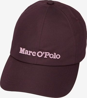Casquette Marc O'Polo en rouge : devant