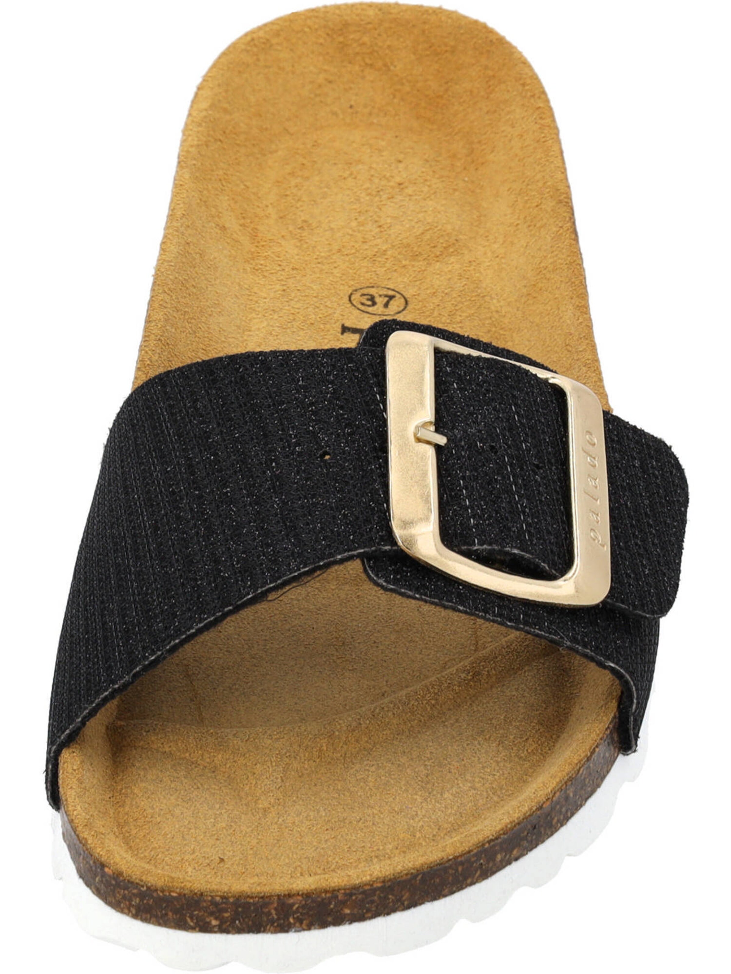 Palado Mule 'Malta EGS Glitter' in Black