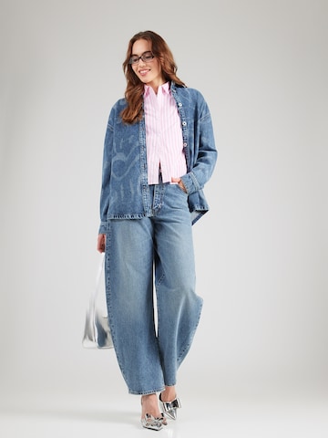 FRAME Loose fit Jeans 'THE BUBBLE' in Blue