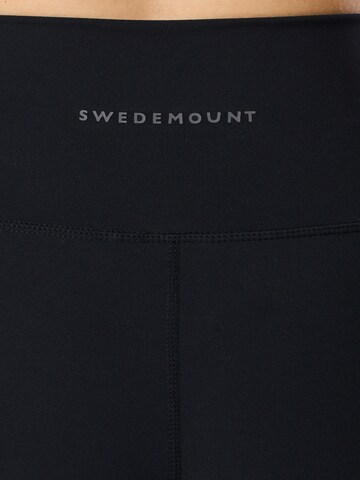 SWEDEMOUNT Skinny Workout Pants 'Core' in Black