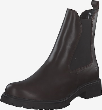 Tamaris Chelsea Boots in Braun: Vorderseite
