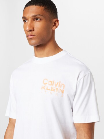 Calvin Klein Jeans T-Shirt in Weiß