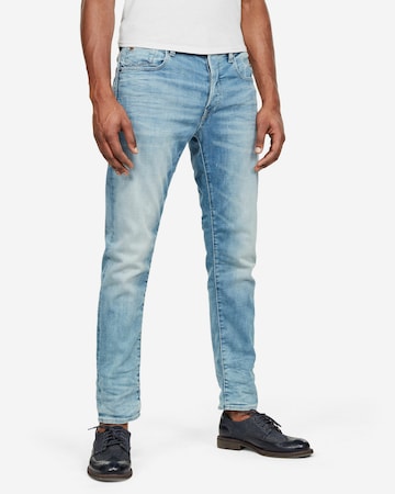 G-Star RAW Slimfit Jeans 'Bleid' in Blauw: voorkant