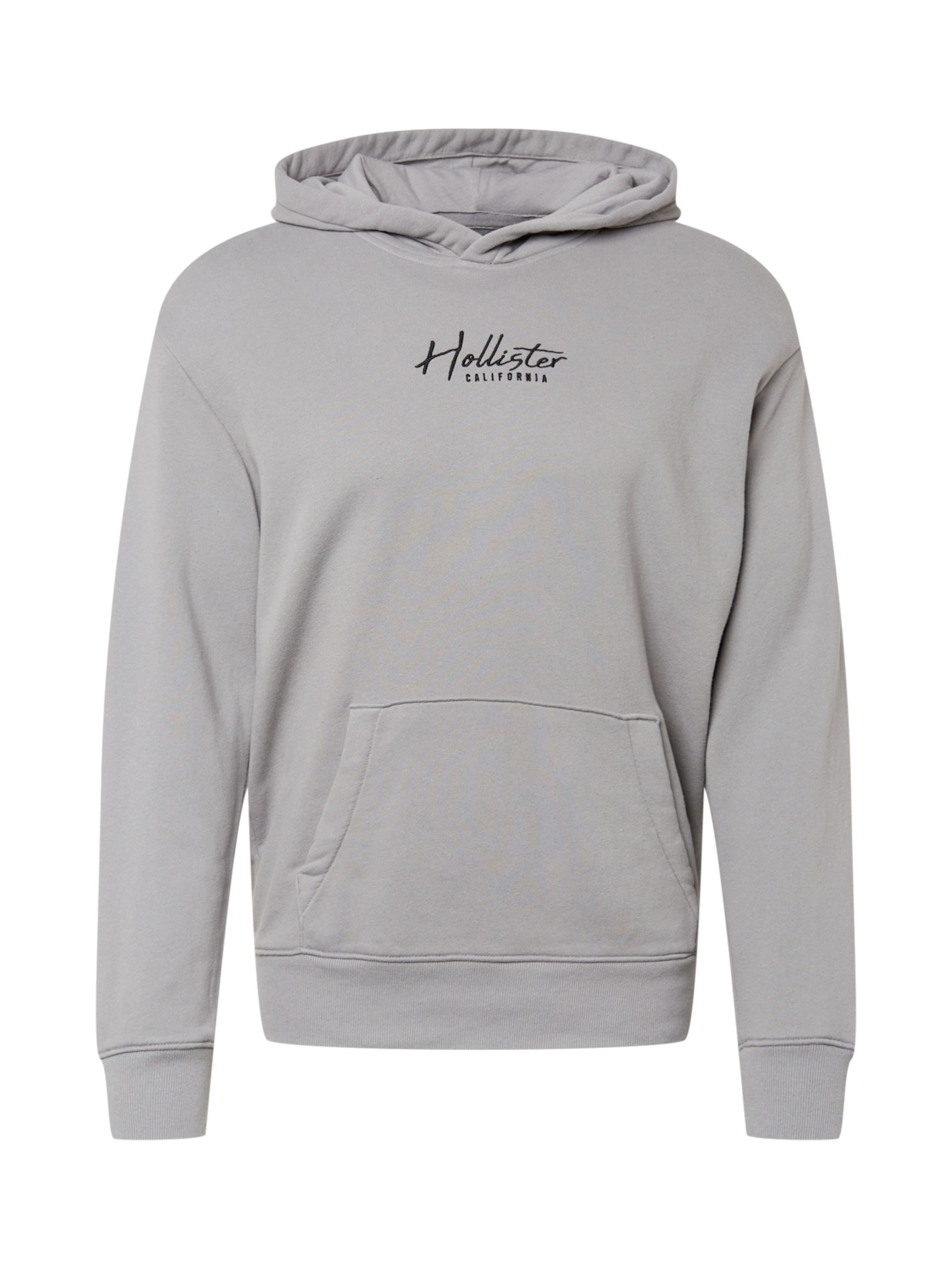 Männer Sweat HOLLISTER Sweatshirt in Hellgrau - YH14757 Männer Sweat HOLLISTER Sweatshirt in Hellgrau - YH14757