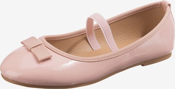 Happy Bee Ballet Flats 'MULES' in Pink: front