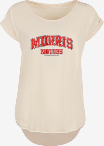 F4NT4STIC Shirt 'British Motor Heritage Morris Motors College' in Beige: voorkant