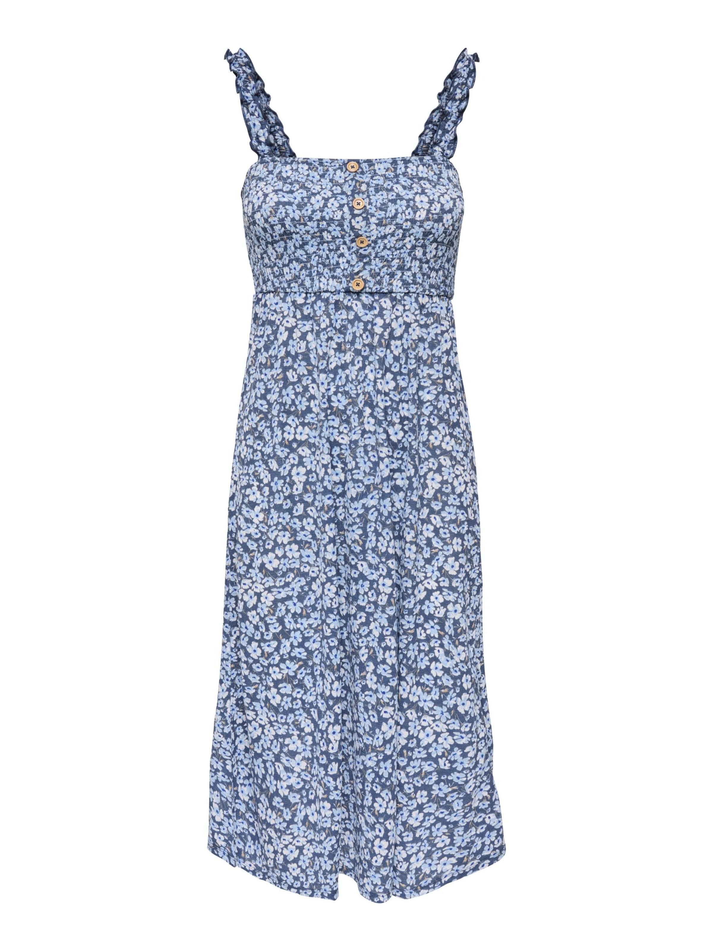 Only Petite Jurk 'ONLPella' in Blauw: voorkant