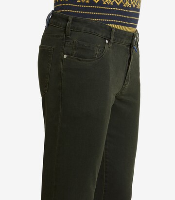 Meyer Hosen Slimfit Jeans in Grün