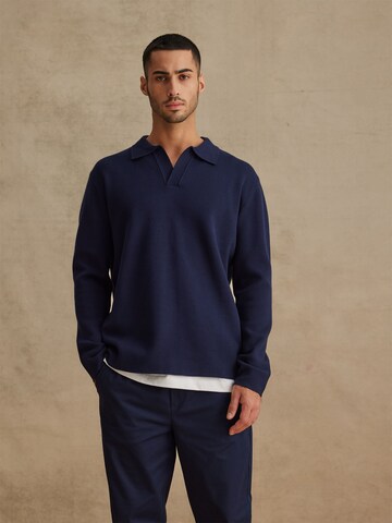 Pullover 'Jaron' di DAN FOX APPAREL in blu: frontale