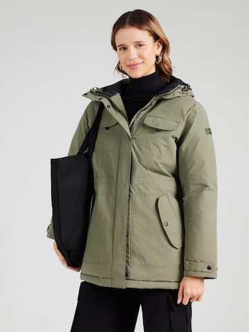 Manteau mi-saison 'A-CIBIANA' NAPAPIJRI en vert : devant