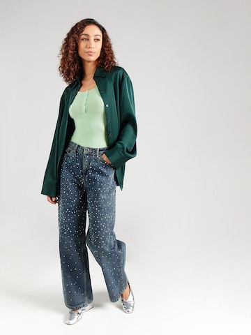 PIECES Shirt 'PCKITTE' in Groen