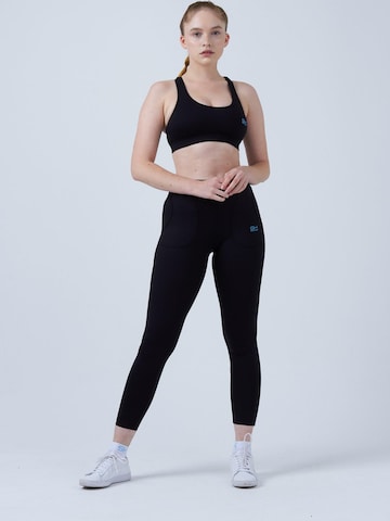SPORTKIND - Skinny Leggings 'Leggings' en negro: frente