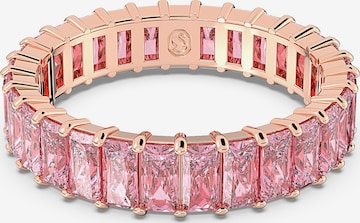 Swarovski Ring in Pink: Vorderseite