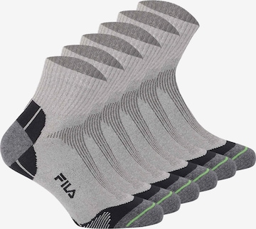 FILA Athletic Socks in Grey: front