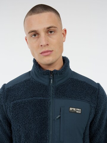 PROTEST Fleece Jacket 'PRTBleaker' in Blue