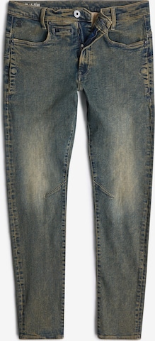 Coupe slim Jean G-STAR en bleu : devant