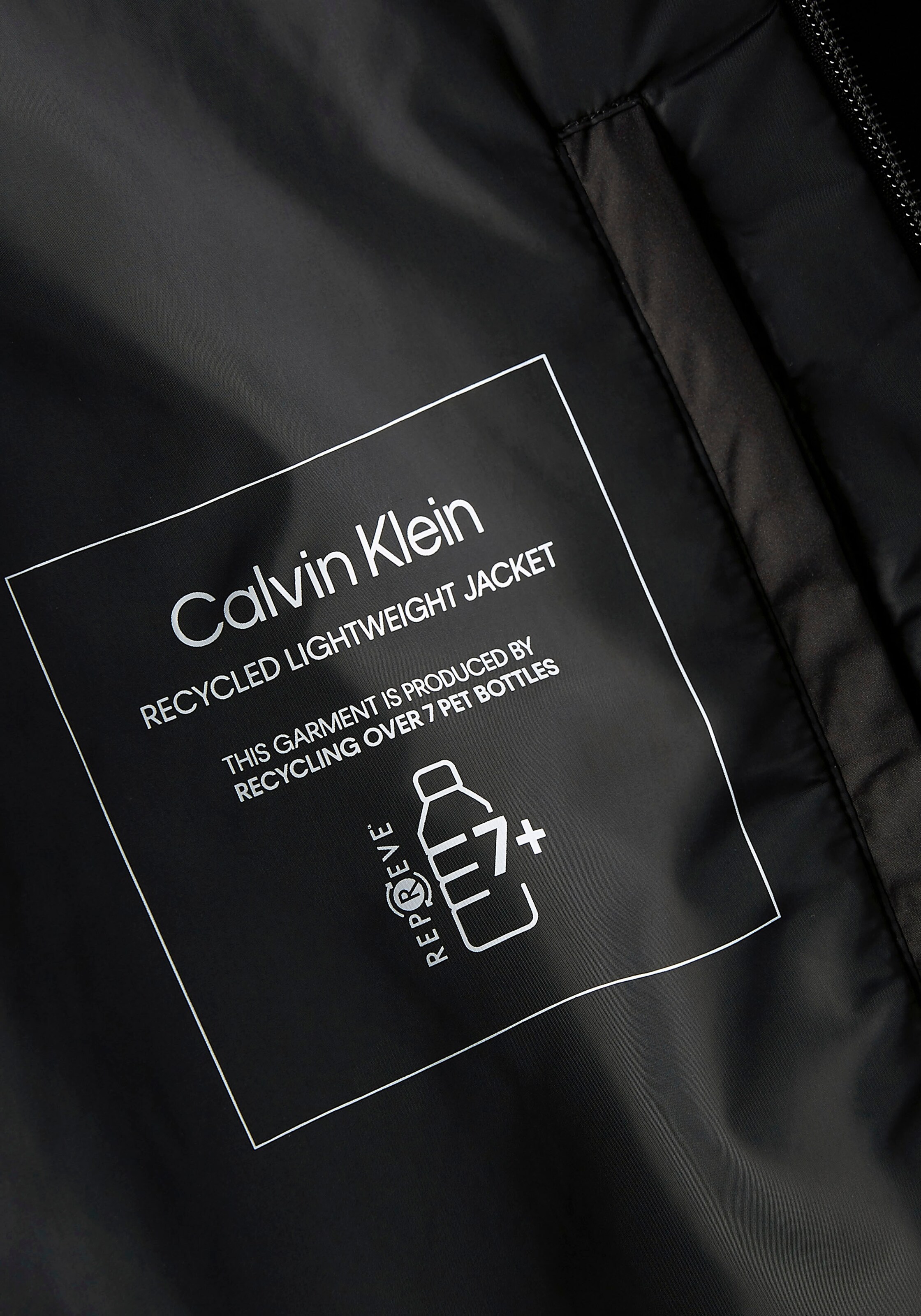 Männer Jacken Calvin Klein Jacke in Schwarz - OF45390 Männer Jacken Calvin Klein Jacke in Schwarz - OF45390