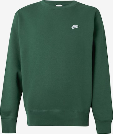Nike Sportswear Суичър 'CLUB' в зелено: отпред