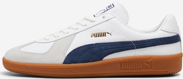 PUMA Ниски маратонки 'Army Trainer' в бяло: отпред