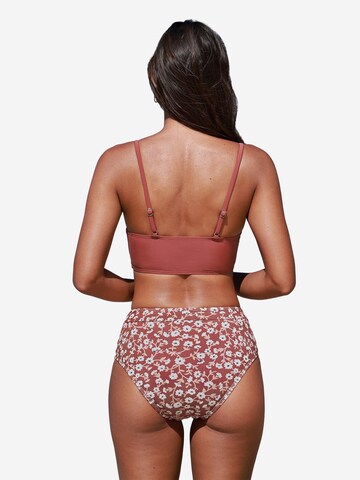 Cupshe Bustier Bikini in Rot