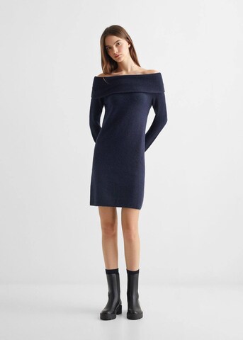 MANGO TEEN Dress 'Shouldt' in Blue