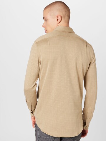 Polo Ralph Lauren Regular Fit Hemd in Beige