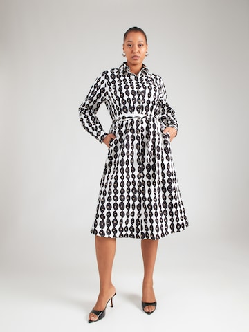 Persona by Marina Rinaldi Φόρεμα 'Fresia' σε λευκό: μπροστά