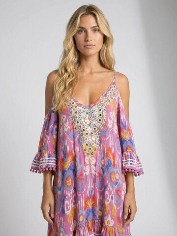 Abito 'Robe Courte Birds' di Miss June in rosa