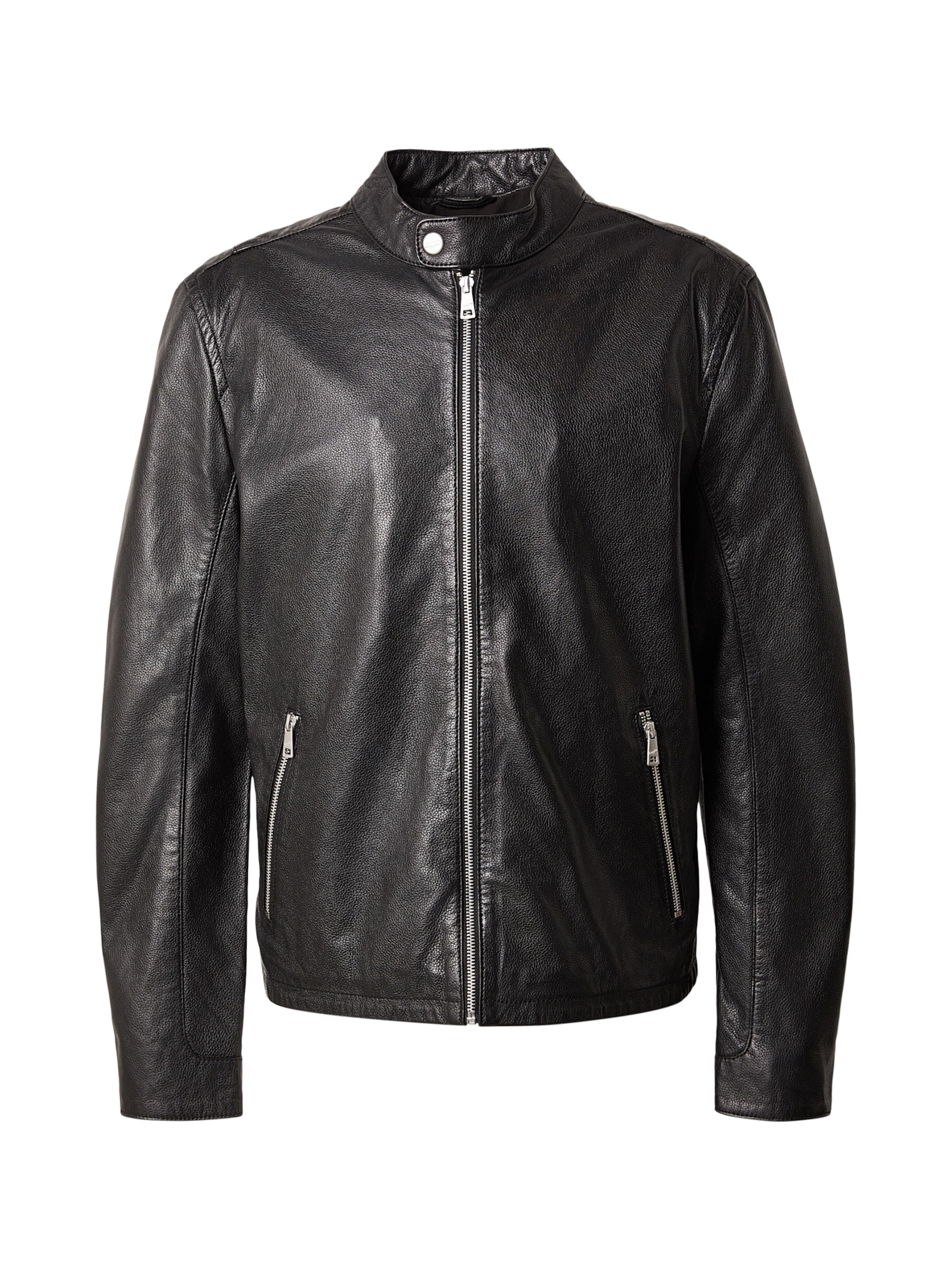 Mauritius Overgangsjakke 'Koal' i sort: forside