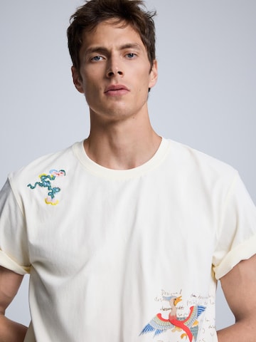 bēšs Desigual T-Krekls