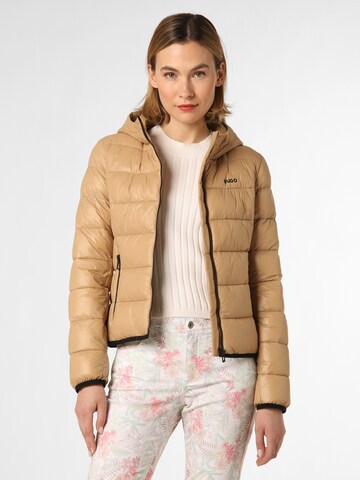 HUGO Jacke 'Famara' in Beige: predná strana