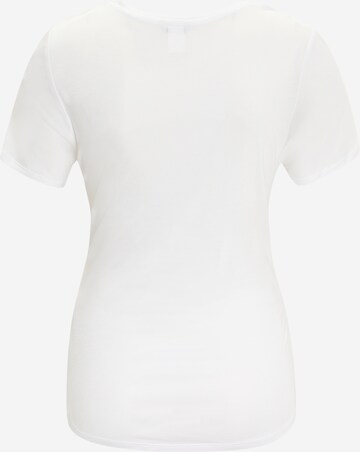 Tricou 'Vega' de la Lindex Maternity pe alb