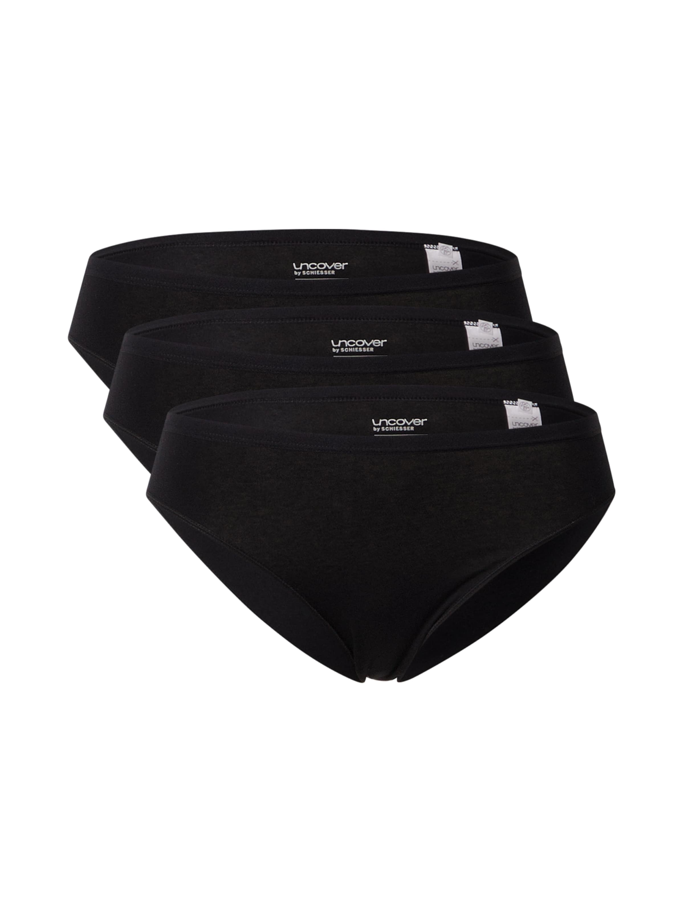 uncover by SCHIESSER Kalhotky 'Tai' – černá: přední strana