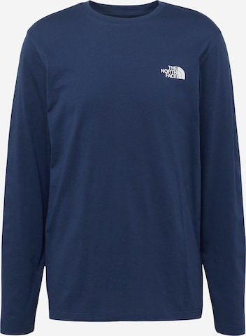 Maglietta 'SIMPLE DOME' di THE NORTH FACE in blu: frontale