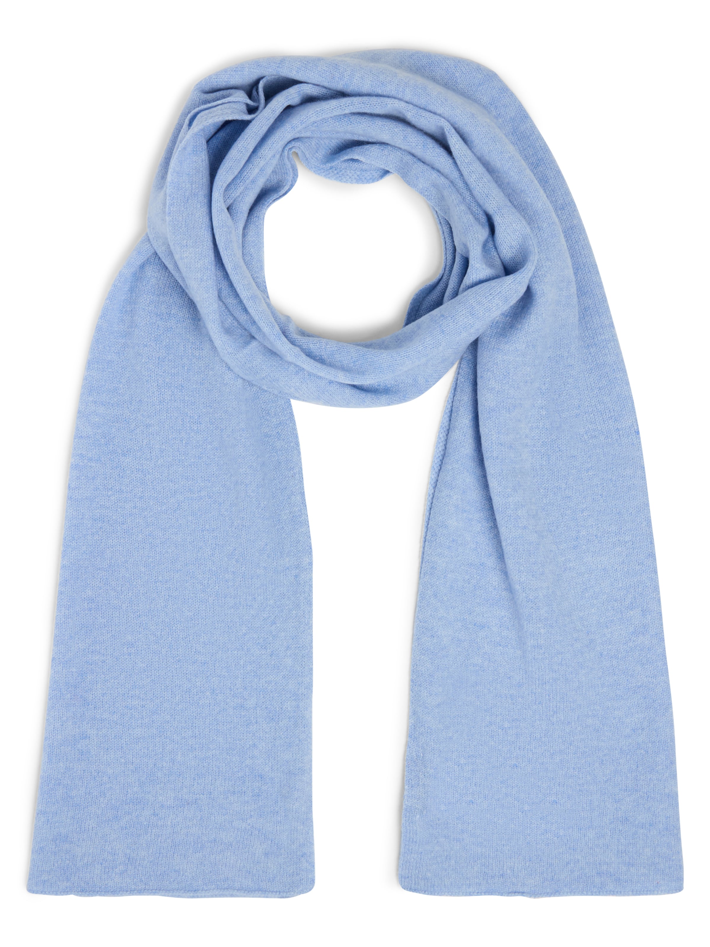 Marie Lund Scarf in Blue: front