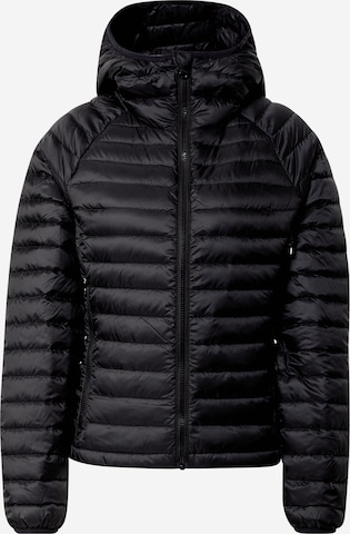 UNITED COLORS OF BENETTON Prehodna jakna | črna barva: sprednja stran