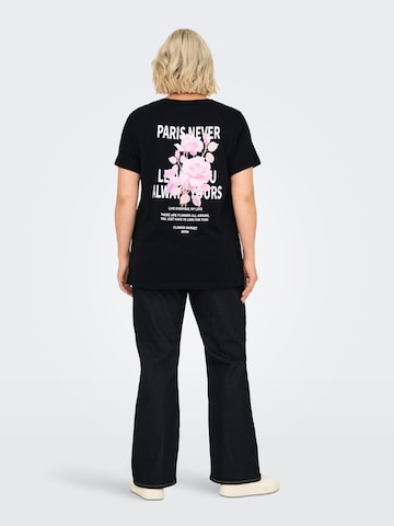 T-shirt 'CARCruz' ONLY Carmakoma en noir : devant