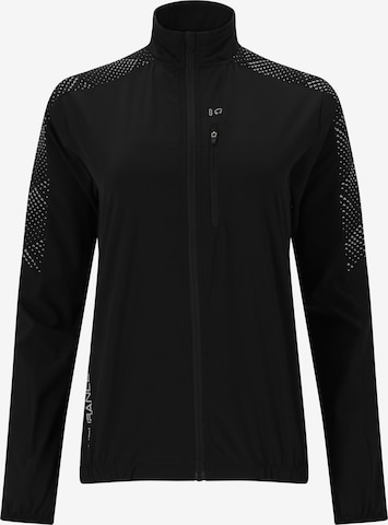 ENDURANCE Athletic Jacket 'Tinka' in Black: front