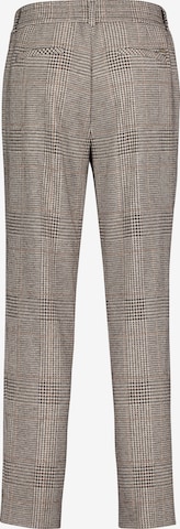 Betty & Co Regular Pleat-Front Pants in Brown