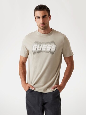 GUESS Shirt in Beige: front