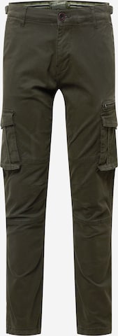 Petrol Industries Cargo Pants in Green: front