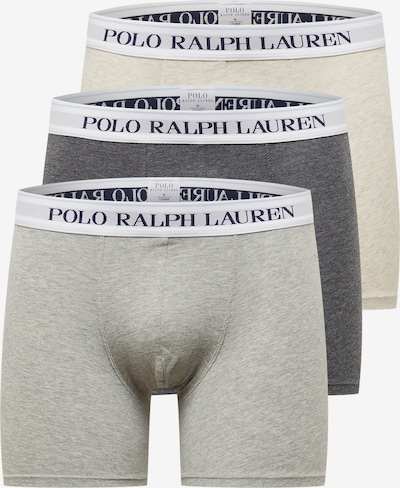 Polo Ralph Lauren Boxershorts in hellgrau / dunkelgrau / schwarz / weiß, Produktansicht