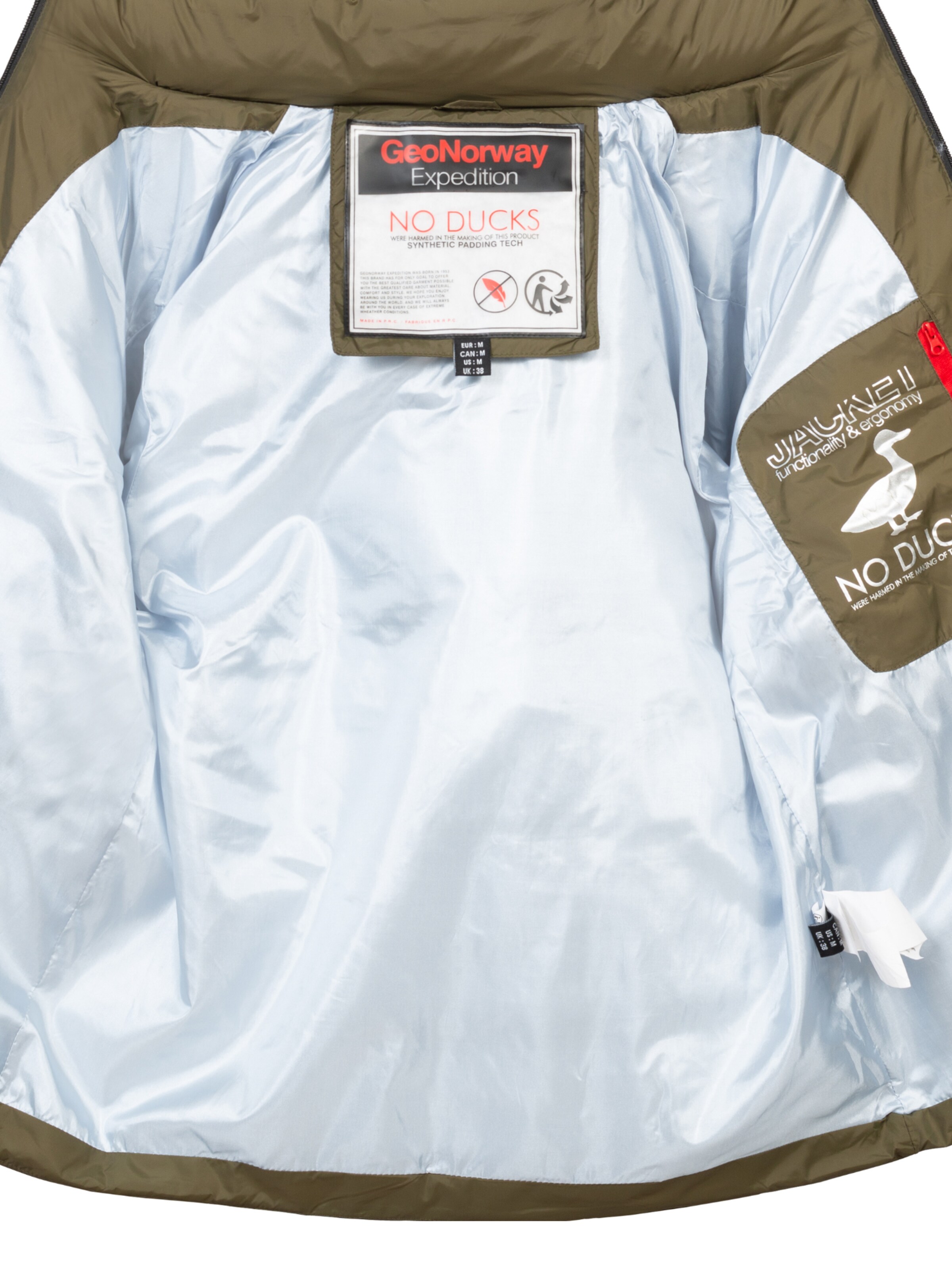 GEOGRAPHICAL NORWAY Jacke in Grün