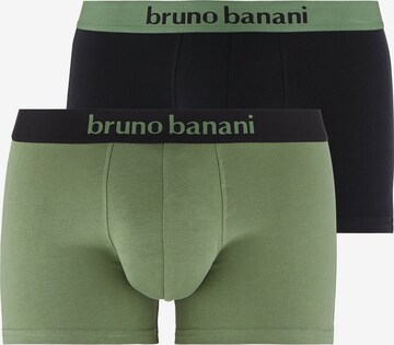 BRUNO BANANI Boxershorts in Grün: predná strana