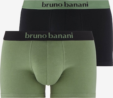 BRUNO BANANI Boxer shorts in Green: front