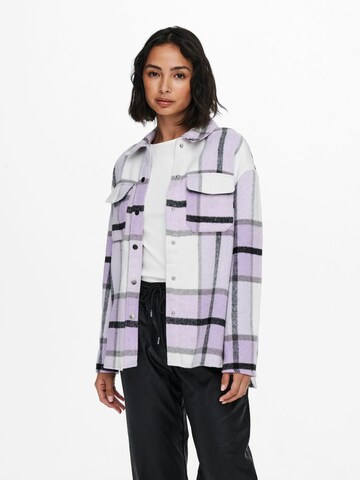 ONLY Between-Season Jacket 'Maci' in Purple: front