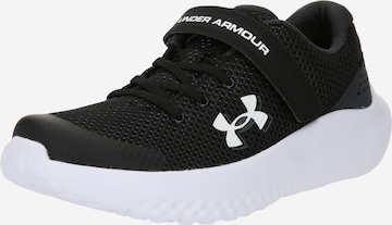 UNDER ARMOUR Athletic Shoes 'Surge 4' in Black: front