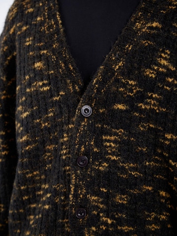 Dr. Denim Gebreid vest 'Tom' in Zwart
