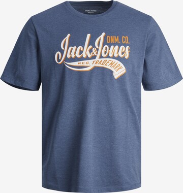 Maglietta di JACK & JONES in blu: frontale